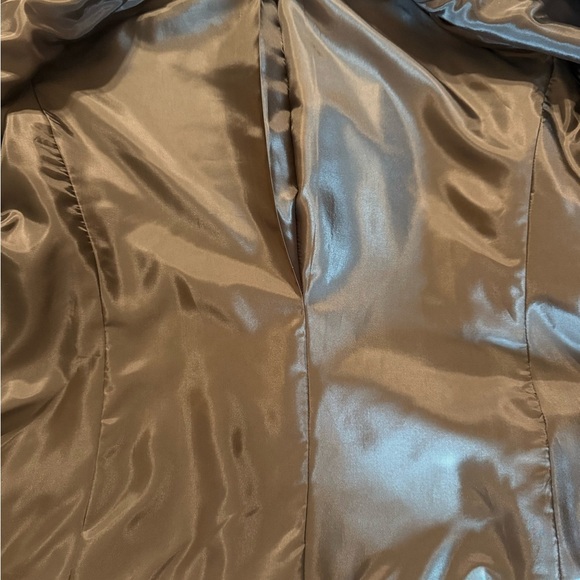 Women’s Le Suit 2 Pieces Jacket (s-14) Long Skirt (s-16) Padded Shoulders Black - Picture 12 of 16